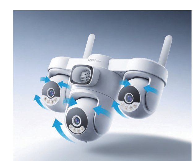 CG623SR / CS623SR Three-Lens Security Camera